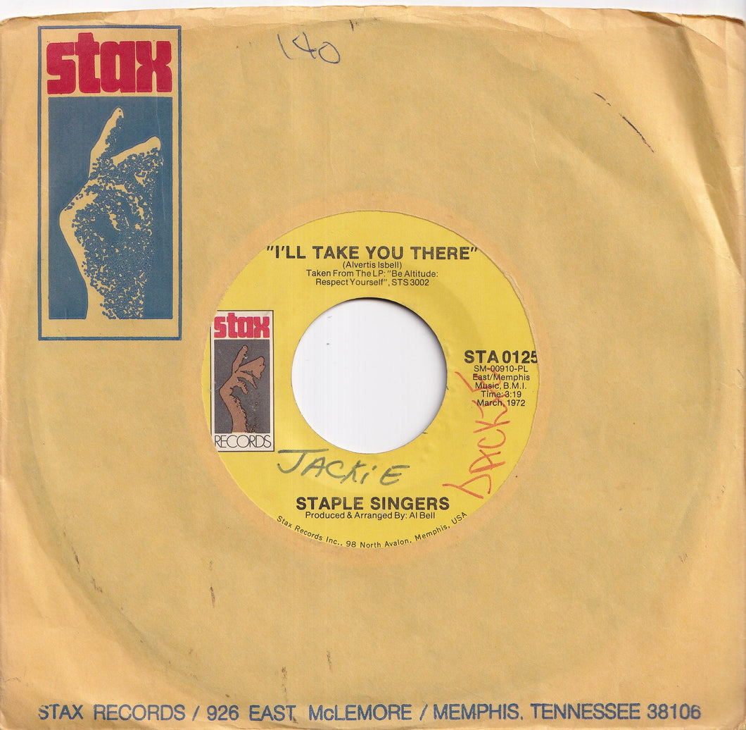 Staple Singers - I'll Take You There / I'm Just Another Soldier (7 inch Record / Used)