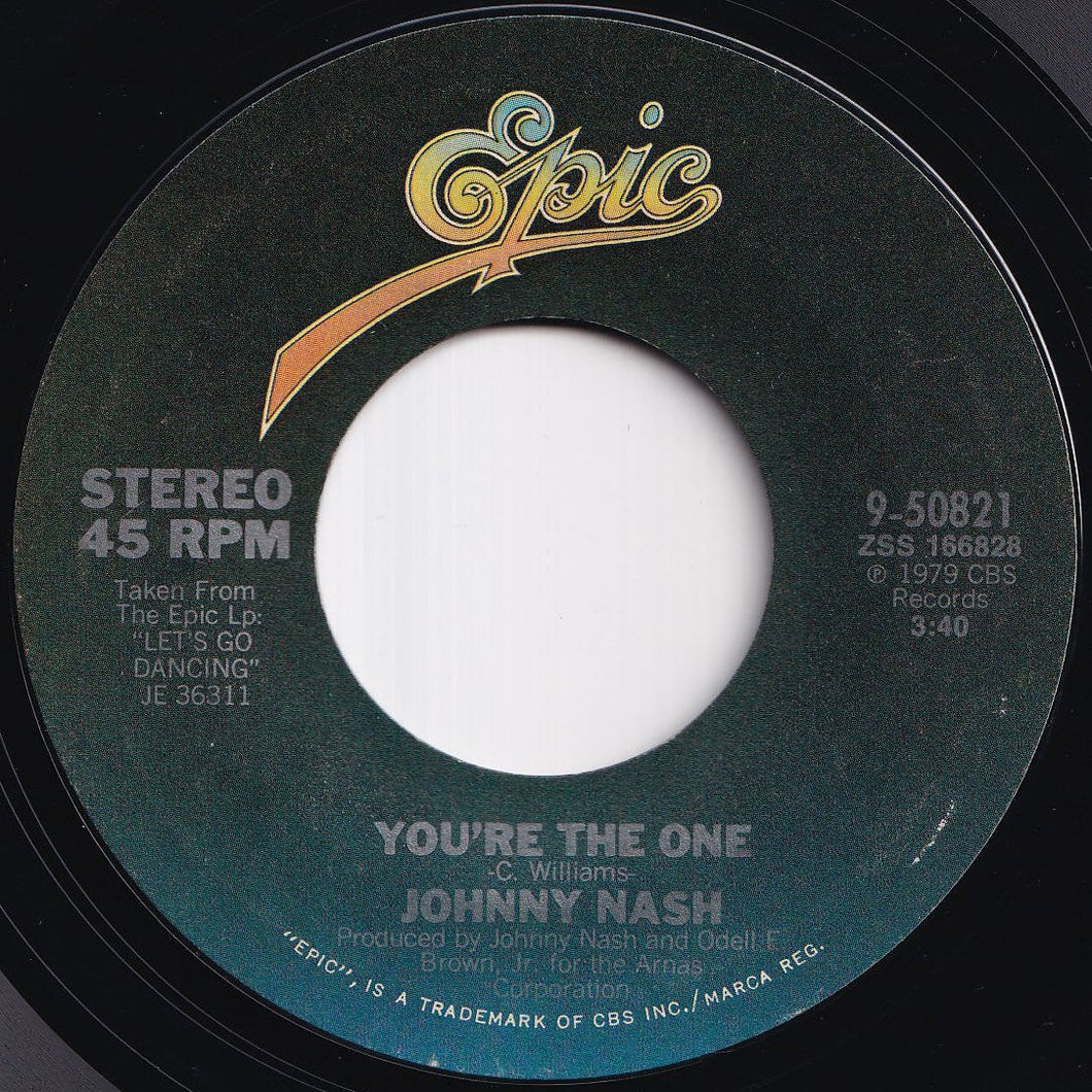 Johnny Nash - You're The One / Don't Forget (7 inch Record / Used)