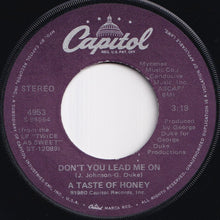 画像をギャラリービューアに読み込む, A Taste Of Honey - Sukiyaki / Don&#39;t You Lead Me On (7 inch Record / Used)
