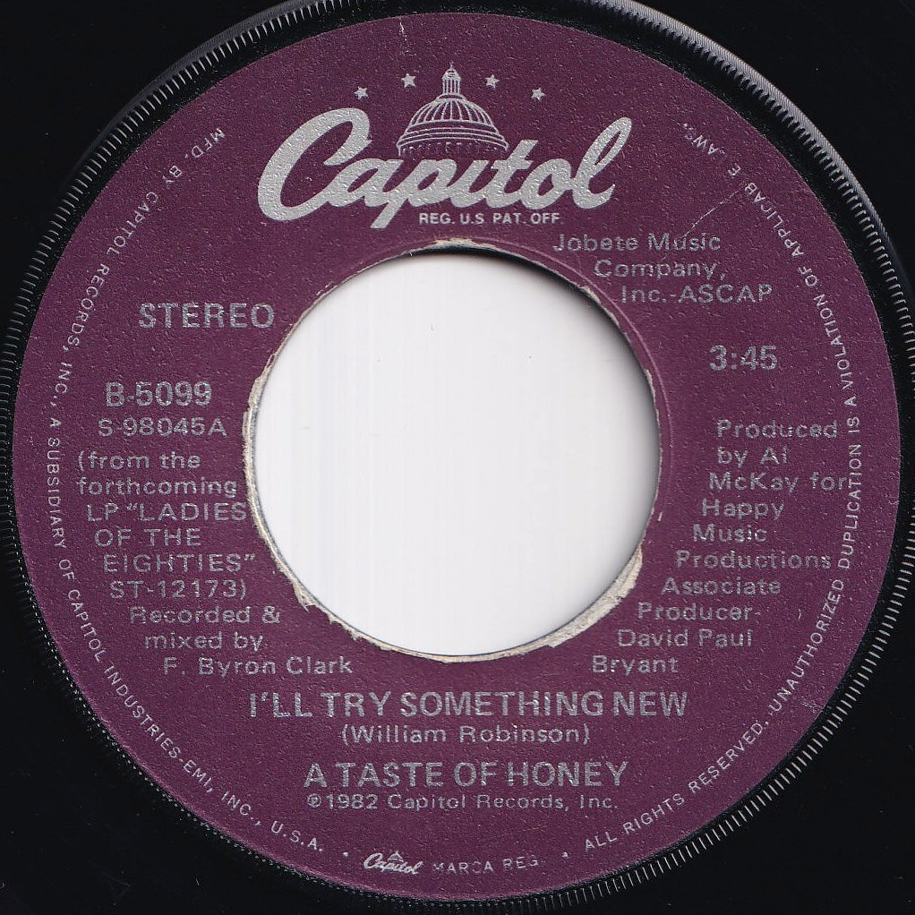 A Taste Of Honey - I'll Try Something New / Good-Bye Baby (7 inch Record / Used)
