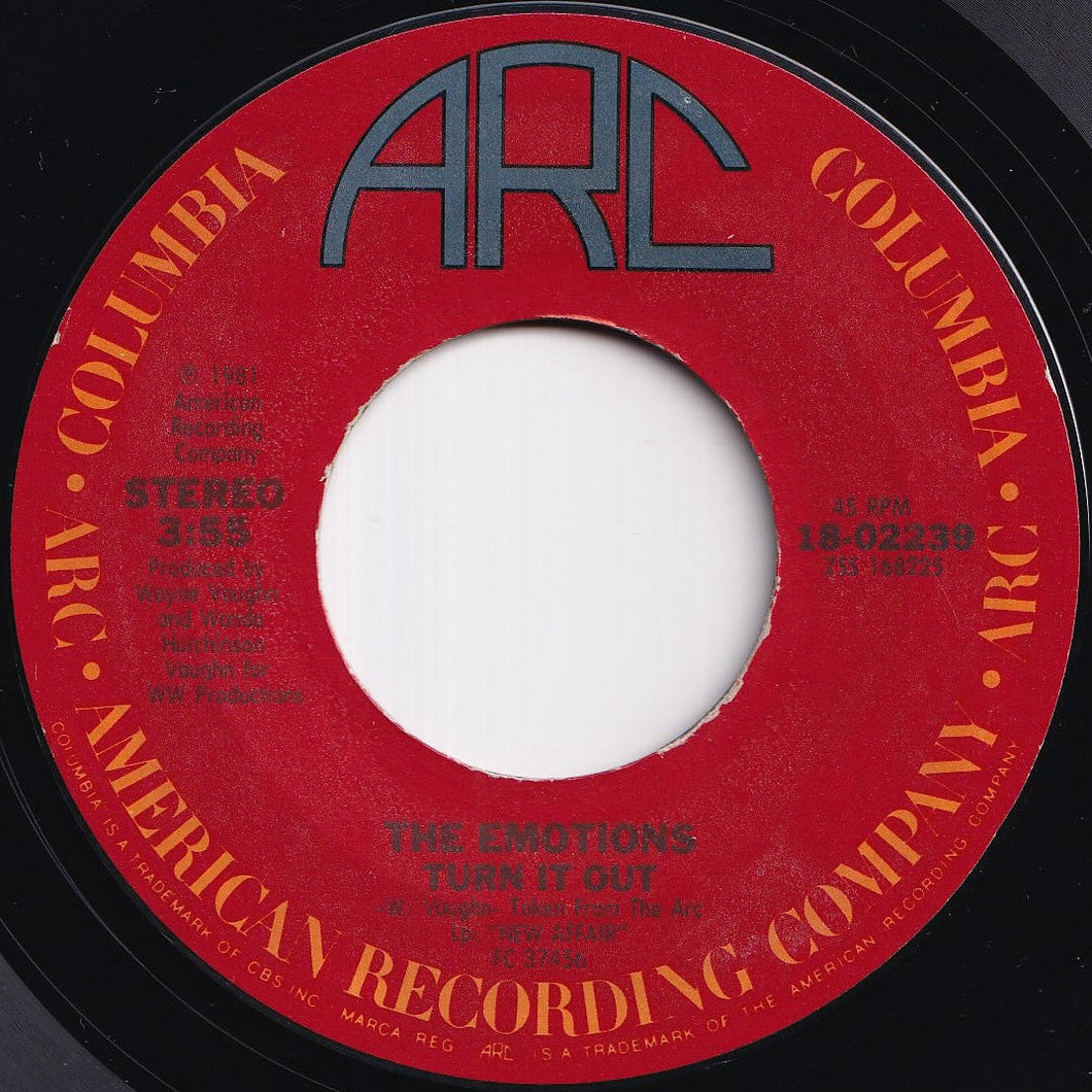 Emotions - Turn It Out / When You Gonna Wake Up (7 inch Record / Used)