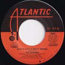 画像をギャラリービューアに読み込む, Spinners - Love Connection (Raise The Window Down) / Love Is Such A Crazy Feeling (7 inch Record / Used)

