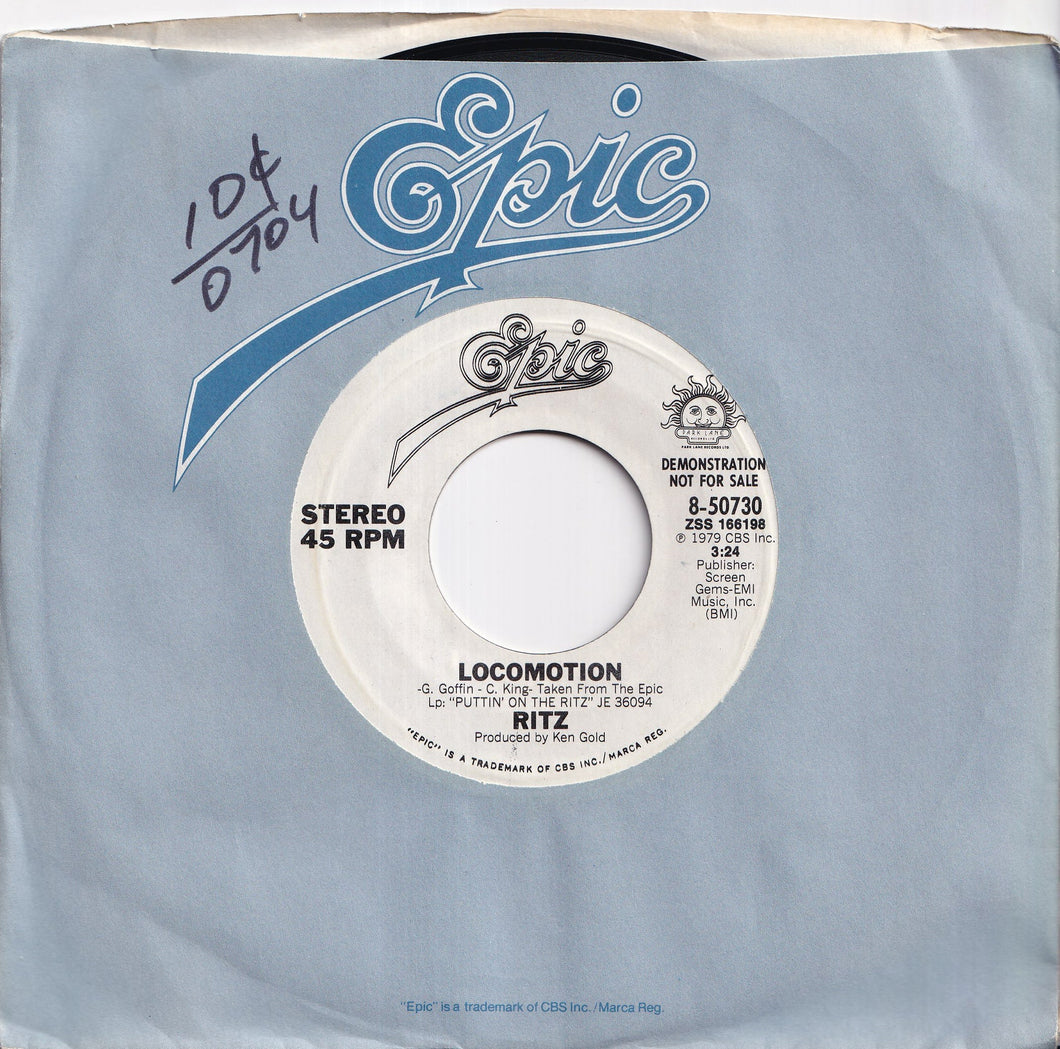 Ritz - Locomotion (Stereo) / (Mono) (7 inch Record / Used)