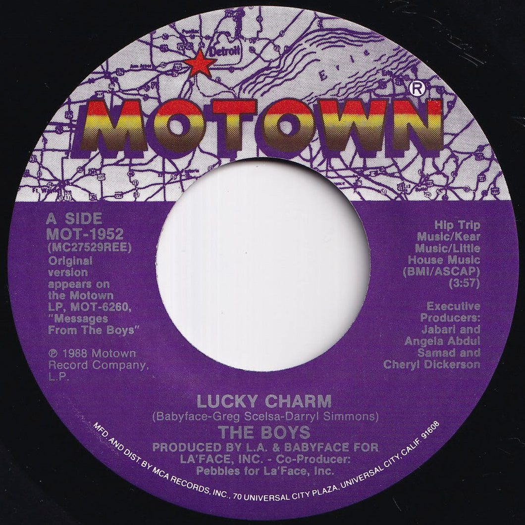 Boys - Lucky Charm / (Instrumental) (7 inch Record / Used)