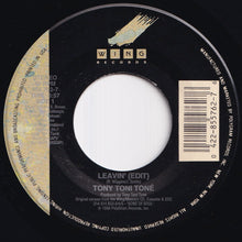 画像をギャラリービューアに読み込む, Tony! Toni! Tone! - Leavin' (Edit) / Leavin' (7 inch Record / Used)
