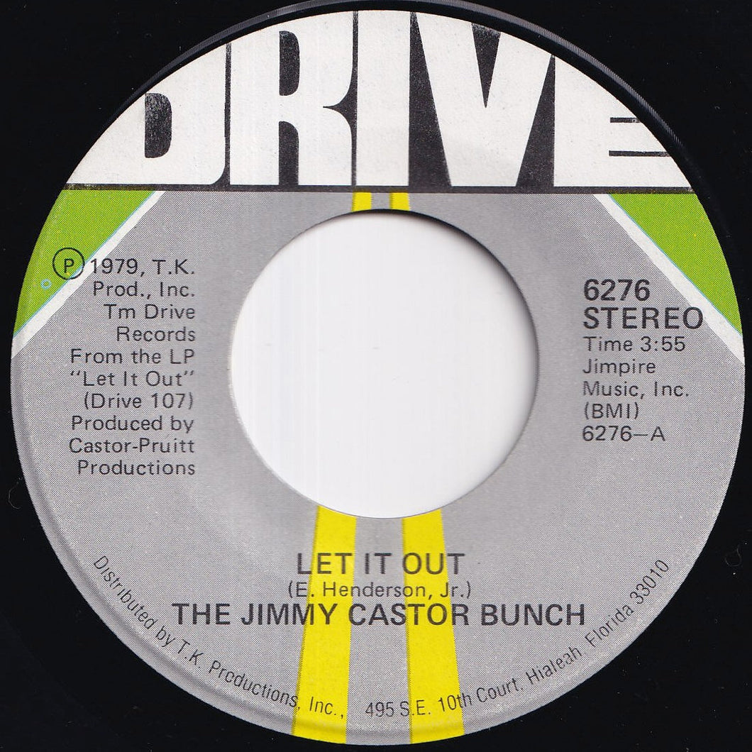 Jimmy Castor Bunch - Let It Out / You Light Up My Life (7 inch Record / Used)