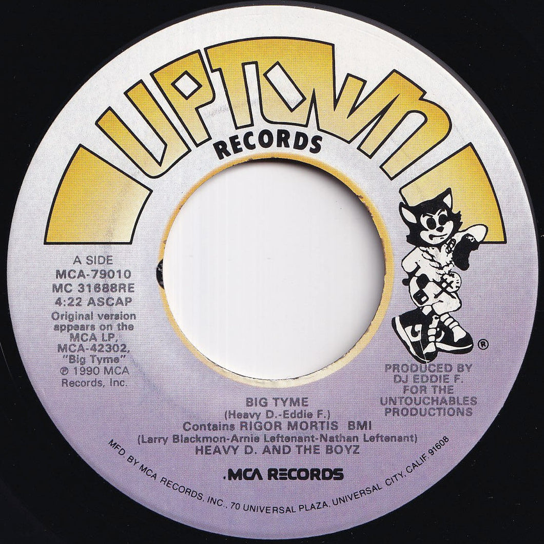 Heavy D. & The Boyz - Big Tyme (Radio Remix) / (Extended Remix) (7 inch Record / Used)