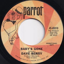画像をギャラリービューアに読み込む, Dave Berry - Picture Me Gone / Baby&#39;s Gone (7 inch Record / Used)
