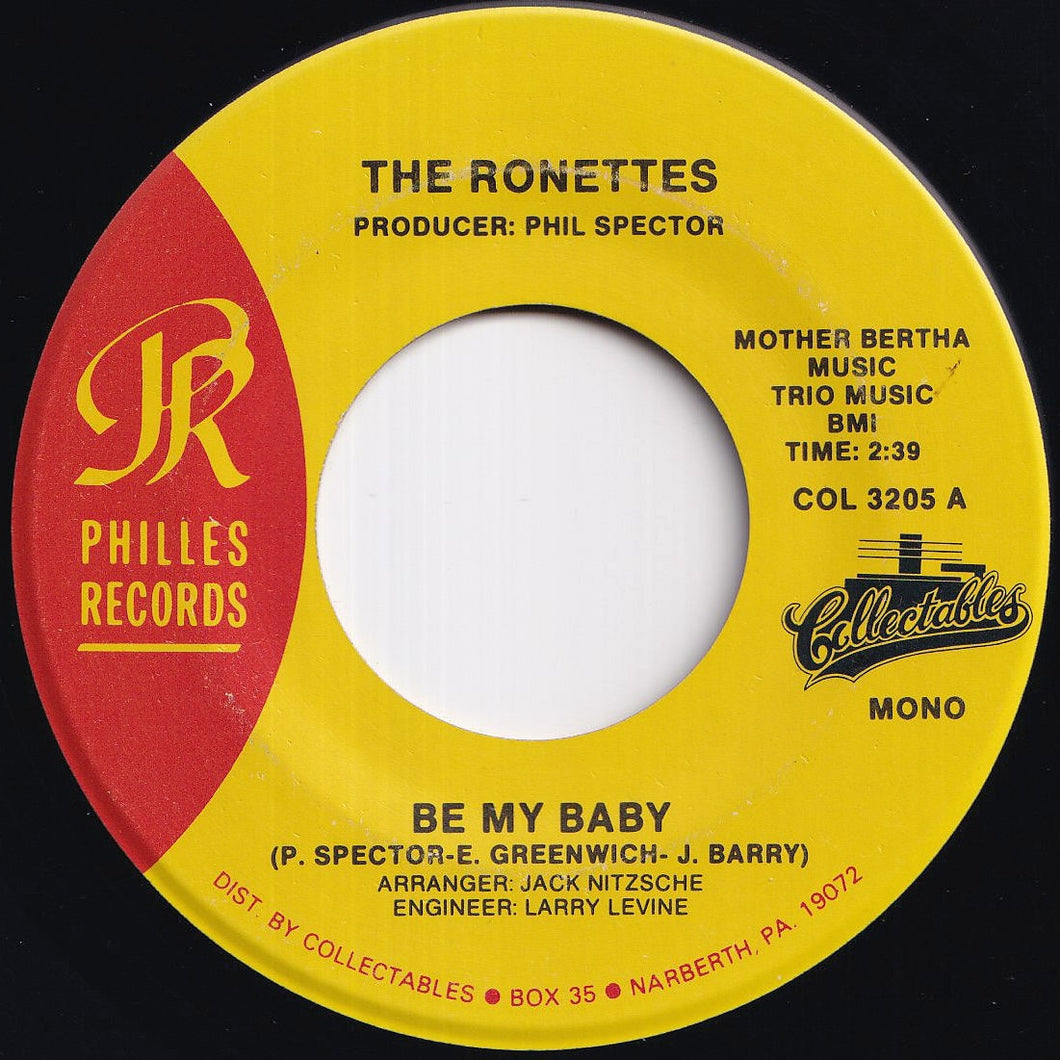 Ronettes - Be My Baby / So Young (7 inch Record / Used)