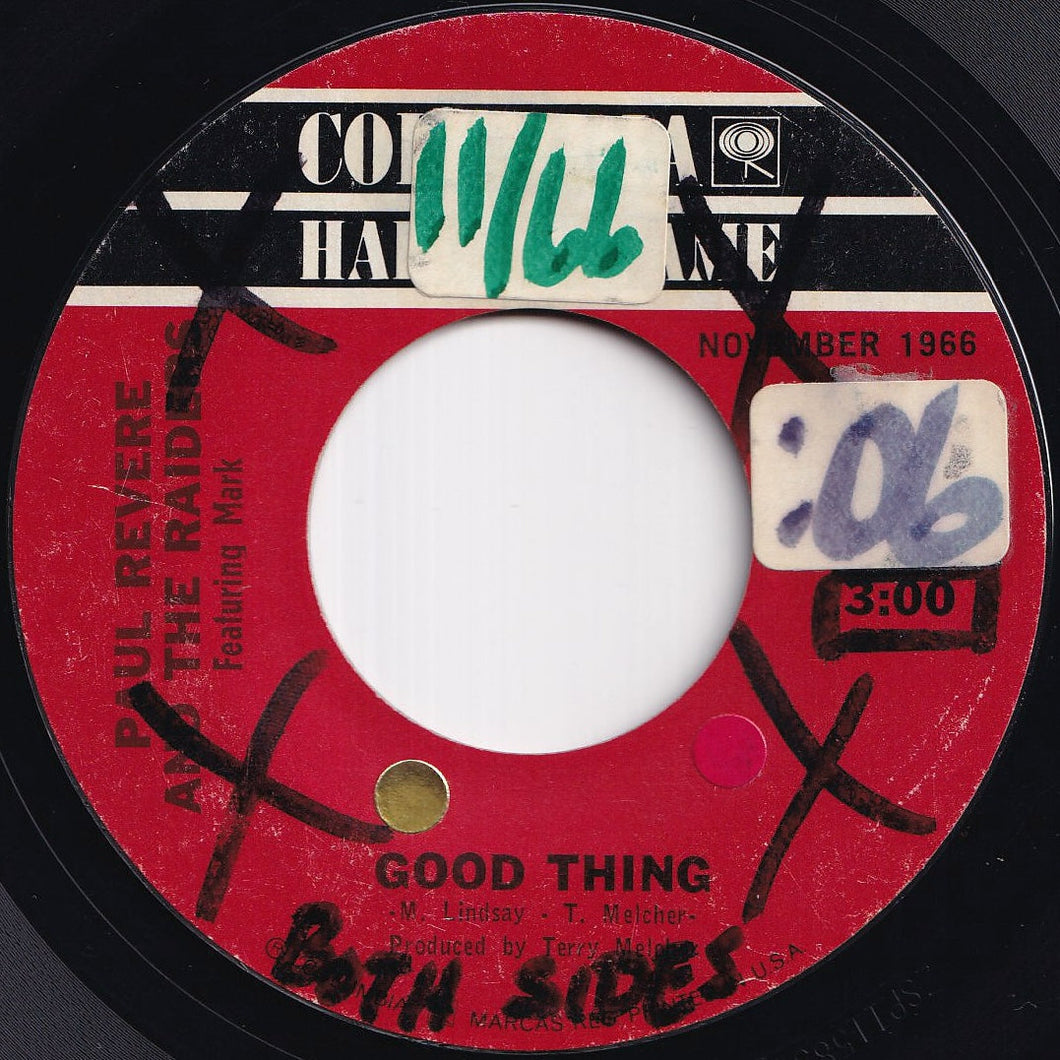 Paul Revere And The Raiders - Good Thing / Ups And Downs (7 inch Record / Used)