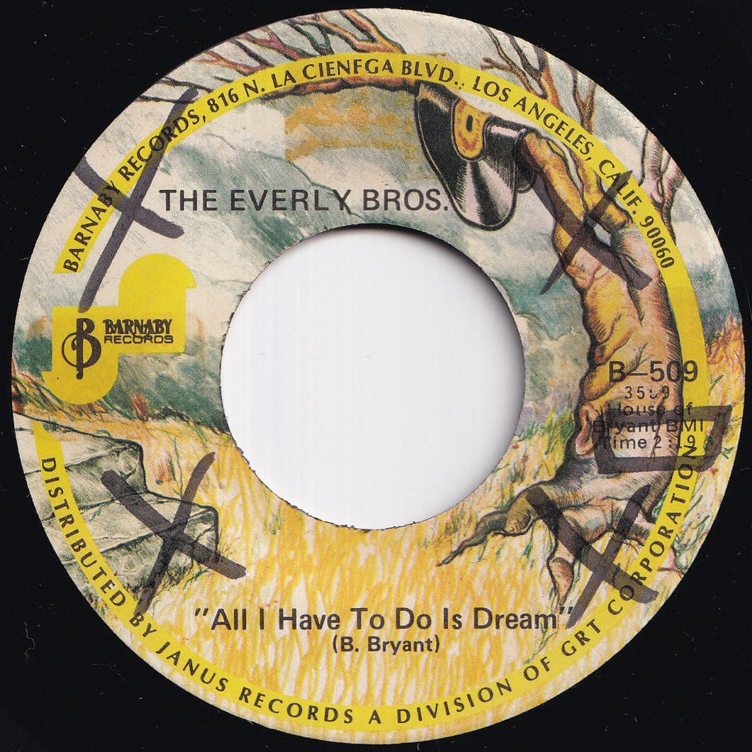 Everly Brothers - All I Have To Do Is Dream / Claudette (7 inch Record / Used)
