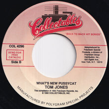 Load image into Gallery viewer, Tom Jones - It&#39;s Not Unusual / What&#39;s New Pussycat (7 inch Record / Used)
