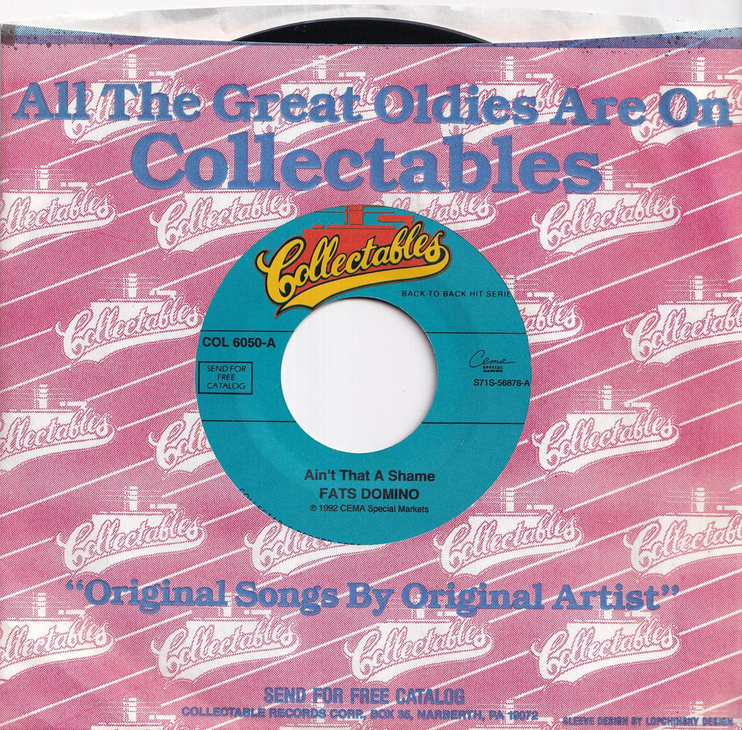 Fats Domino - Ain't That Shame / I'm In Love Again (7 inch Record / Used)