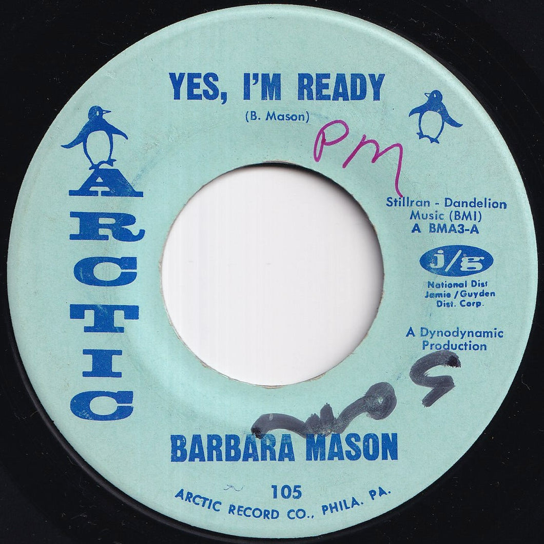 Barbara Mason - Yes, I'm Ready / Keep Him (7 inch Record / Used)