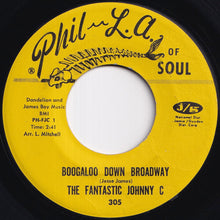 画像をギャラリービューアに読み込む, Fantastic Johnny C - Boogaloo Down Broadway / Look What Love Can Make You Do (7 inch Record / Used)
