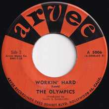 画像をギャラリービューアに読み込む, Olympics - Shimmy Like Kate / Workin&#39; Hard (7 inch Record / Used)

