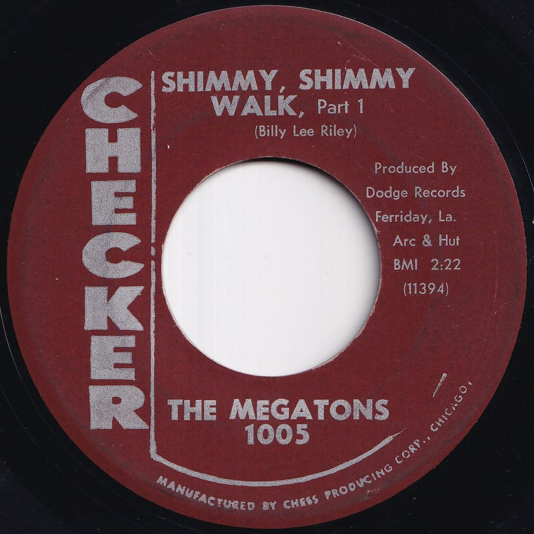 Megatons - Shimmy, Shimmy Walk, Part 1 / Part 2 (7 inch Record / Used)