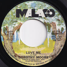 画像をギャラリービューアに読み込む, Dorothy Moore - Misty Blue / Love Me (7 inch Record / Used)
