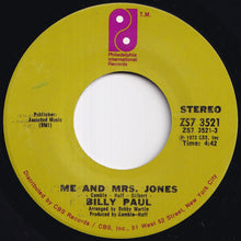 Load image into Gallery viewer, Billy Paul - Me And Mrs. Jones / Your Song (7 inch Record / Used)
