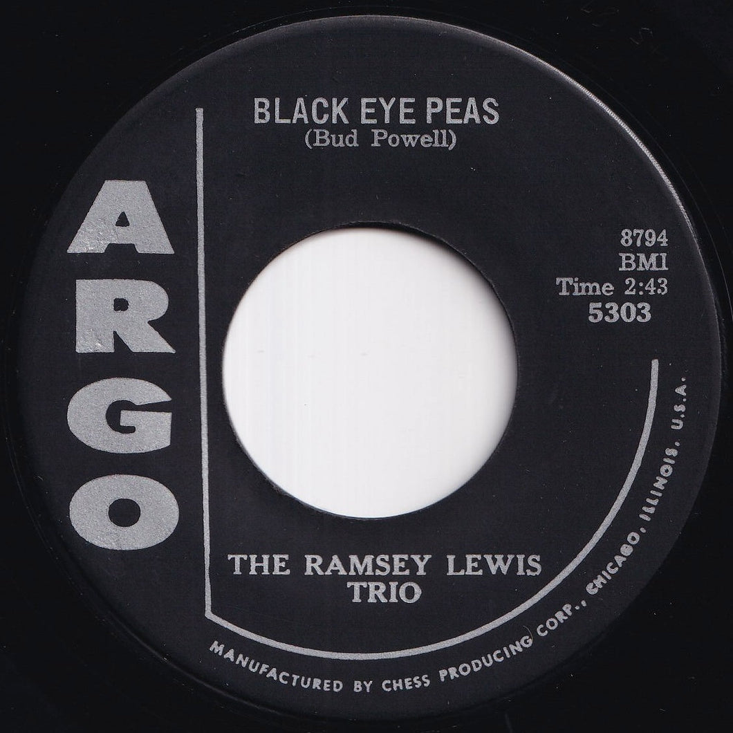 Ramsey Lewis Trio - Black Eye Peas / Carmen (7 inch Record / Used)