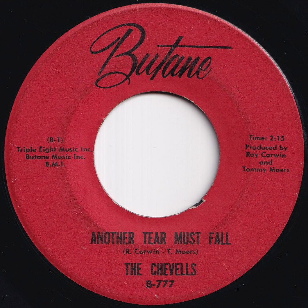 Chevells - Another Tear Must Fall / It's Goodbye (7 inch Record / Used)