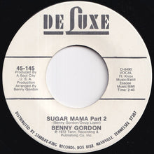 画像をギャラリービューアに読み込む, Benny Gordon - Sugar Mama (Part 1) / (Part 2) (7 inch Record / Used)
