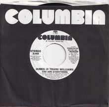 Load image into Gallery viewer, James (D Train) Williams - You Are Everything / (Instrumental) (7 inch Record / Used)
