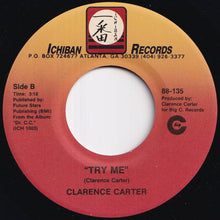Load image into Gallery viewer, Clarence Carter - Trying To Sleep Tonight / Try Me (7 inch Record / Used)

