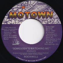 Load image into Gallery viewer, Rockwell - Somebody&#39;s Watching Me / (Instrumental) (7 inch Record / Used)
