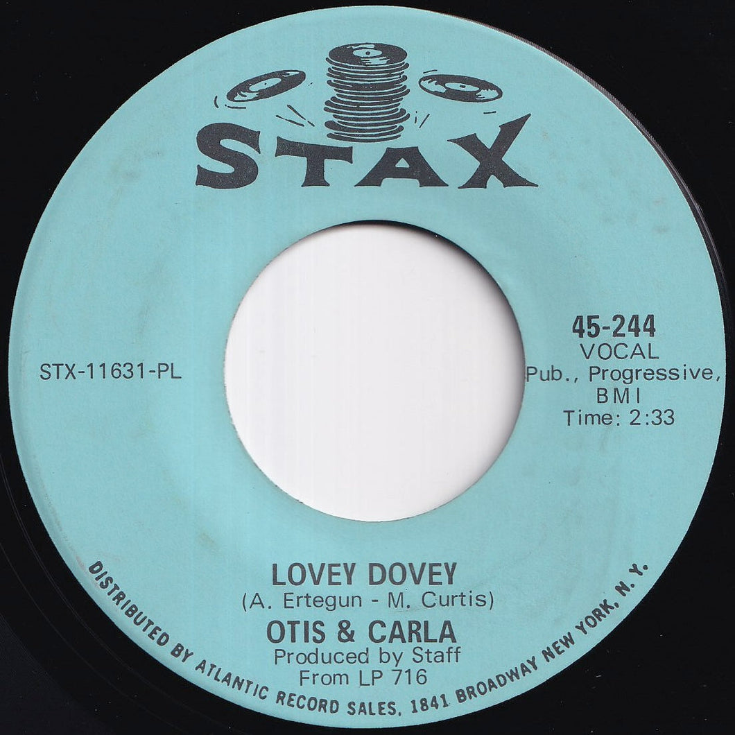 Otis & Carla - Lovey Dovey / New Year's Resolution (7 inch Record / Used)