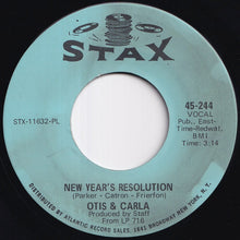 画像をギャラリービューアに読み込む, Otis &amp; Carla - Lovey Dovey / New Year&#39;s Resolution (7 inch Record / Used)
