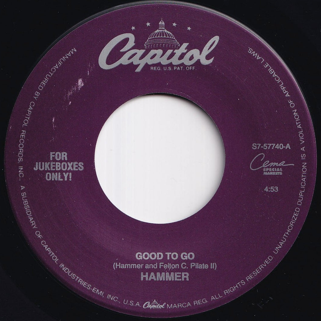 Hammer - Good To Go / Count It Off (7 inch Record / Used)