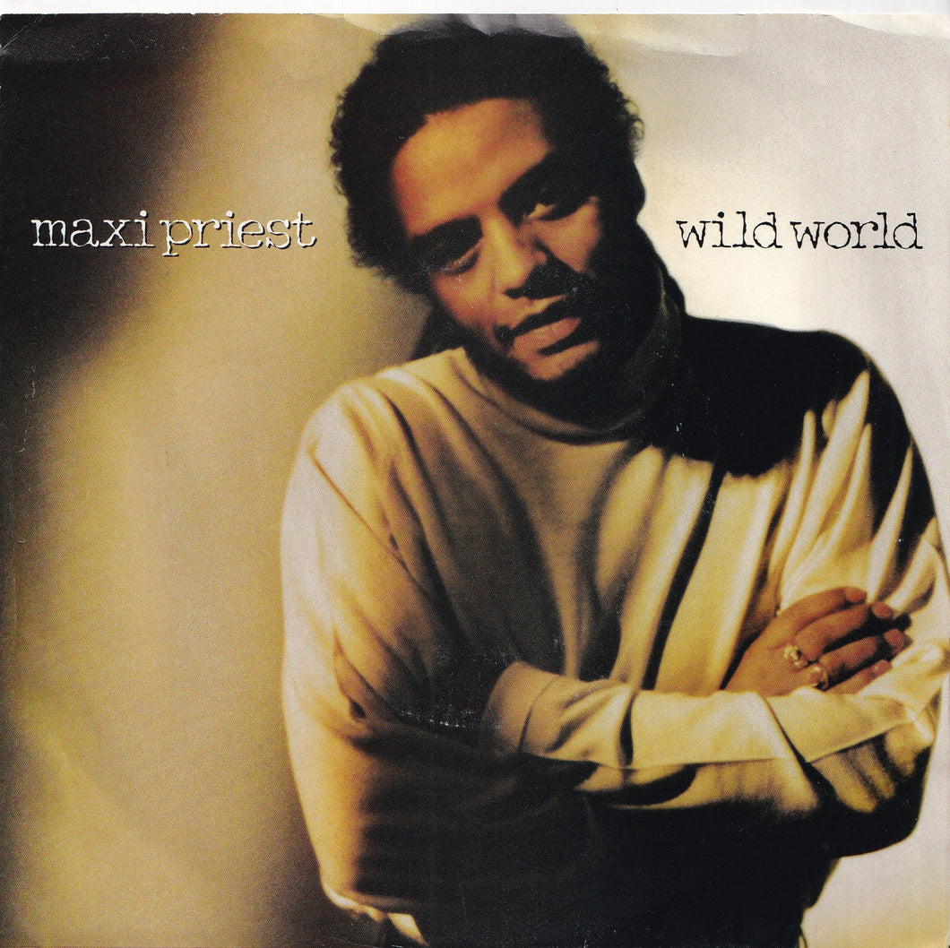 Maxi Priest - Wild World / On And On (7 inch Record / Used)