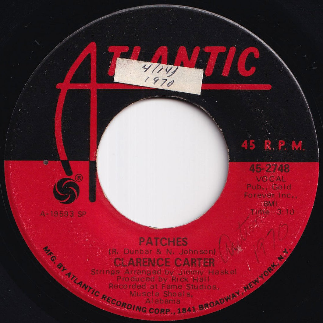Clarence Carter - Patches / Say It One More Time (7 inch Record / Used)