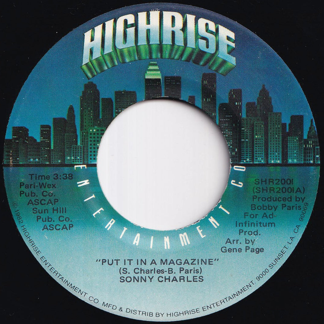 Sonny Charles - Put It In A Magazine / The Week-end Father Song (7 inch Record / Used)