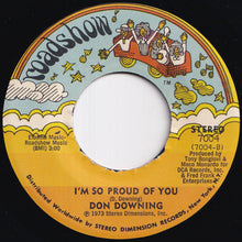 画像をギャラリービューアに読み込む, Don Downing - Lonely Days, Lonely Nights / I&#39;m So Proud Of You (7 inch Record / Used)
