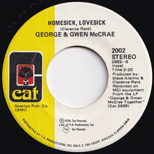 画像をギャラリービューアに読み込む, George &amp; Gwen McCrae - Winners Together Or Losers Apart / Homesick, Lovesick (7 inch Record / Used)
