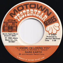 画像をギャラリービューアに読み込む, Rare Earth - Get Ready / (I Know) I&#39;m Losing You (7 inch Record / Used)
