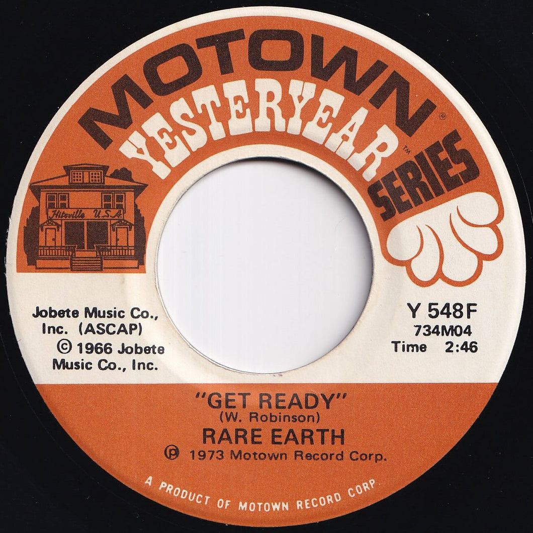 Rare Earth - Get Ready / (I Know) I'm Losing You (7 inch Record / Used)