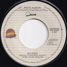 画像をギャラリービューアに読み込む, Patti Austin - Baby, Come To Me / Solero (7 inch Record / Used)
