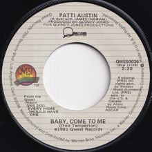 画像をギャラリービューアに読み込む, Patti Austin - Baby, Come To Me / Solero (7 inch Record / Used)
