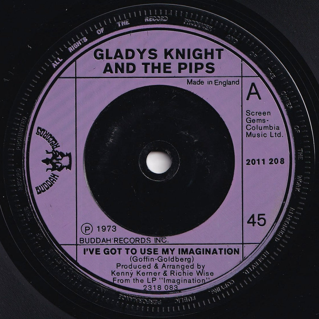 Gladys Knight And The Pips - I've Got To Use My Imagination / Storms Of Troubled Times (7 inch Record / Used)