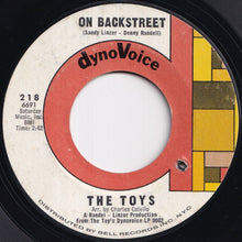 画像をギャラリービューアに読み込む, Toys - May My Heart Be Cast Into Stone / On Backstreet (7 inch Record / Used)

