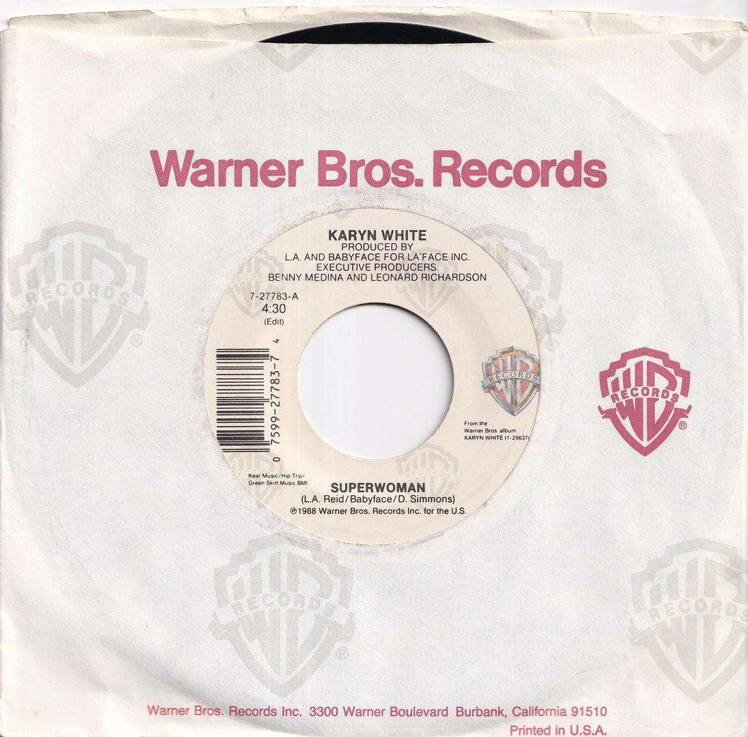 Karyn White - Superwoman (Edit) / Language Of Love (7 inch Record / Used)