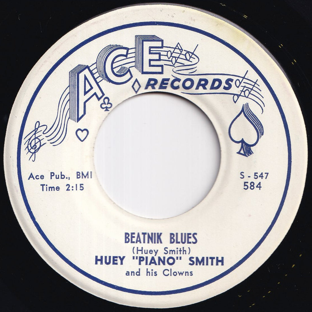 Huey (Piano) Smith And The Clowns - Beatnik Blues / For Cryin’ Out Loud (7 inch Record / Used)