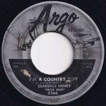 Load image into Gallery viewer, Clarence Henry Frog Man - I&#39;m A Country Boy / Lonely Tramp (7 inch Record / Used)
