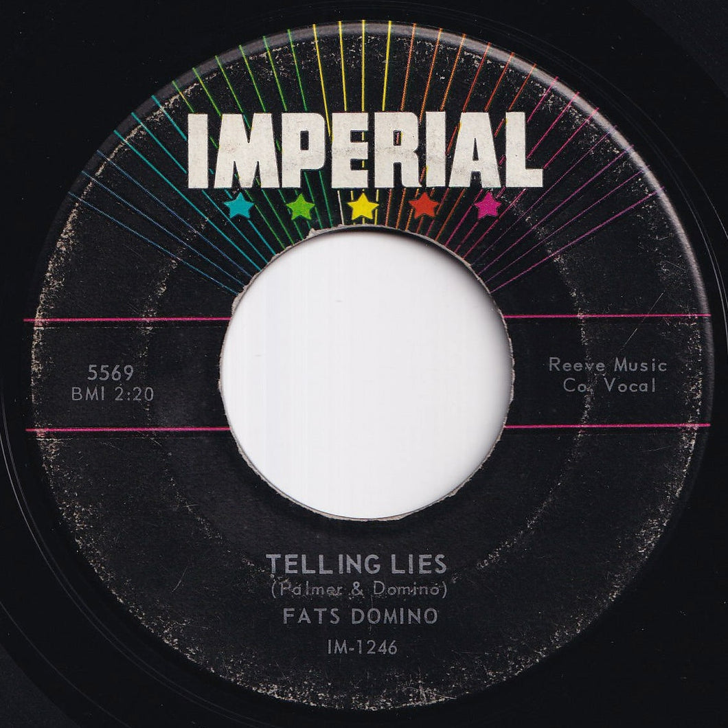 Fats Domino - Telling Lies / When The Saints Go Marching In (7 inch Record / Used)