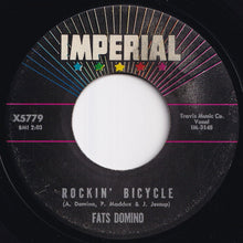Load image into Gallery viewer, Fats Domino - What A Party / Rockin&#39; Bicycle (7 inch Record / Used)
