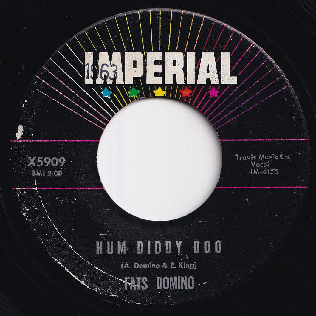 Fats Domino - Hum Diddy Doo / Those Eyes (7 inch Record / Used)
