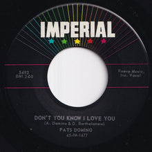 Load image into Gallery viewer, Fats Domino - Yes, My Darling / Don&#39;t You Know I Love You (7 inch Record / Used)
